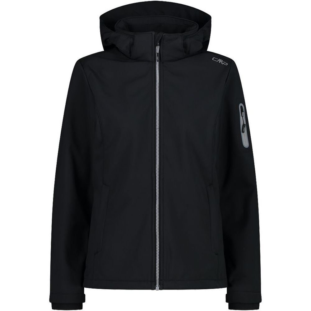 CMPWoman Jacket Zip Hood Softshell 39A5006