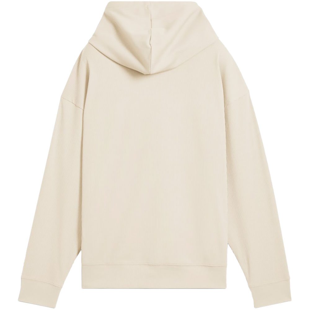 Puma ESS Elevated Comfort Rib Damen Hoodie alpine snow