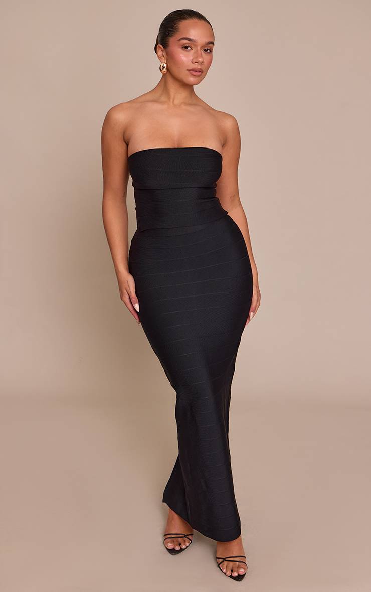 Noir Top Bandeau Bandage Shape