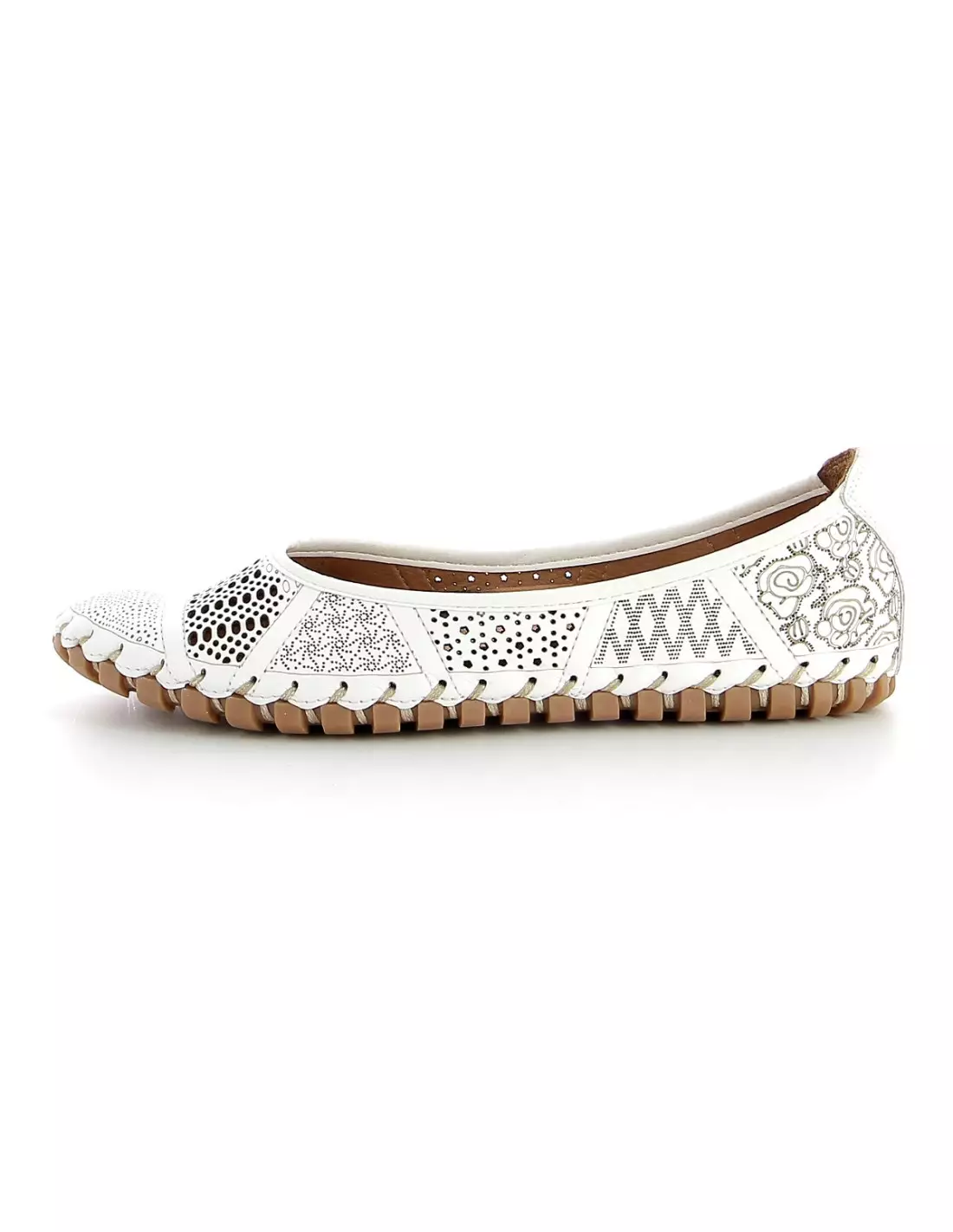 KARYOKA KA EBAL - Ballerines & babies Blanc