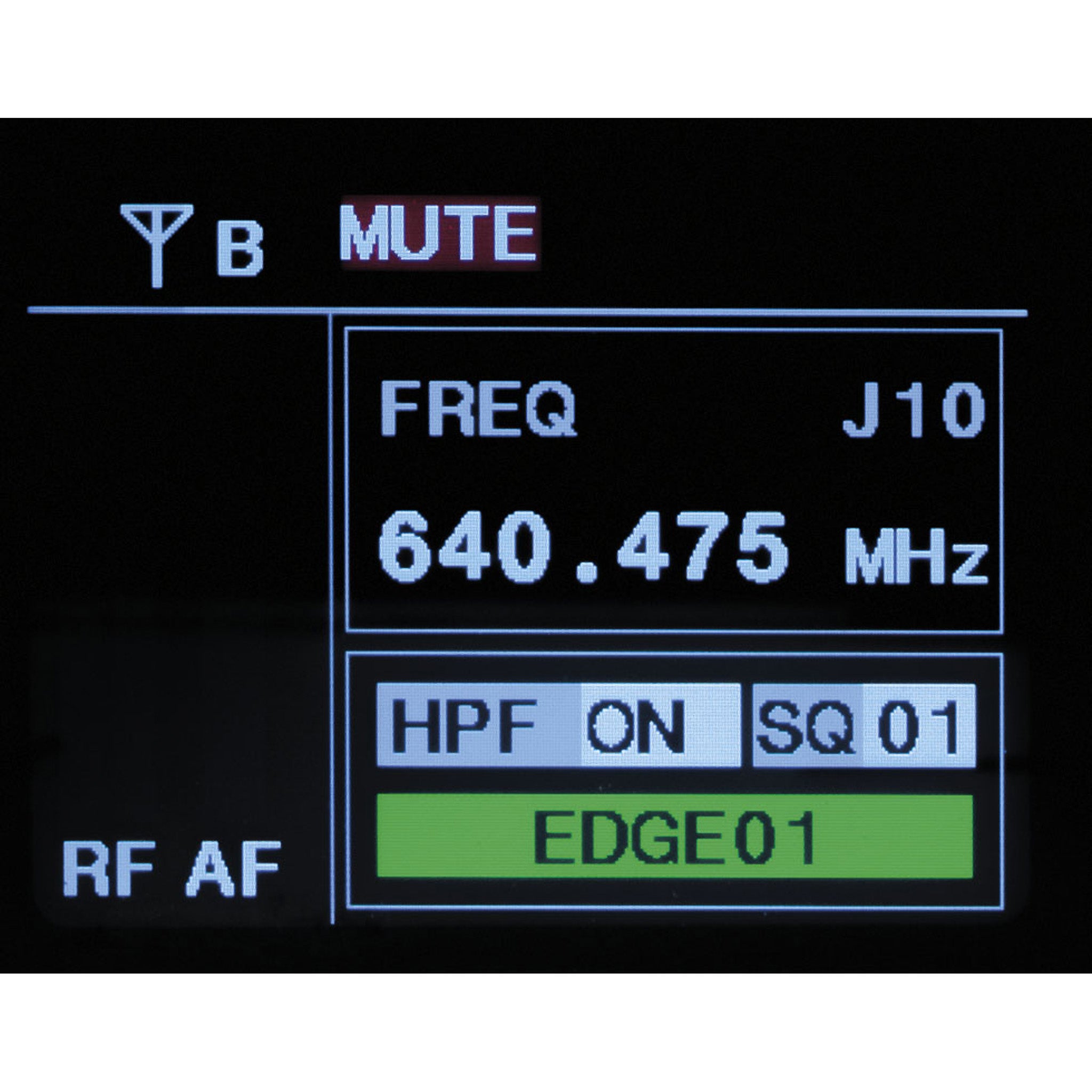 DAP EDGE EBS-2 draadloos headset systeem (610 - 670 MHz)