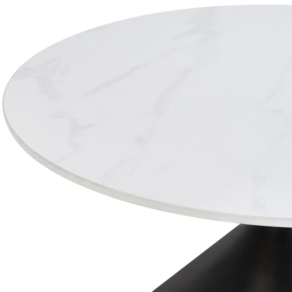 HAIWEE - Salontafel - Zwart/Wit - Gesinterde steen