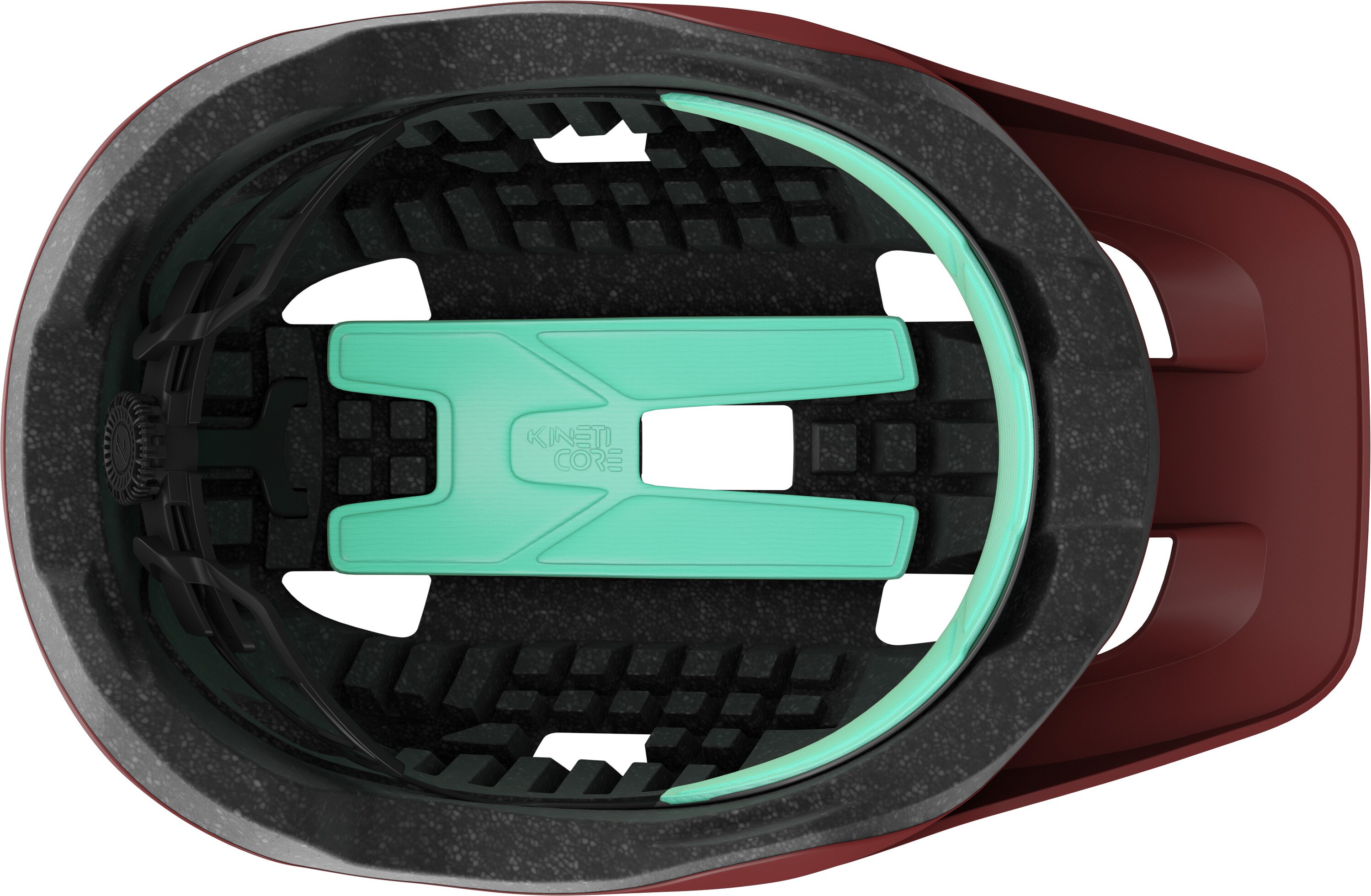 LAZER Fahrradhelm Lupo KinetiCore, Matte Maroon