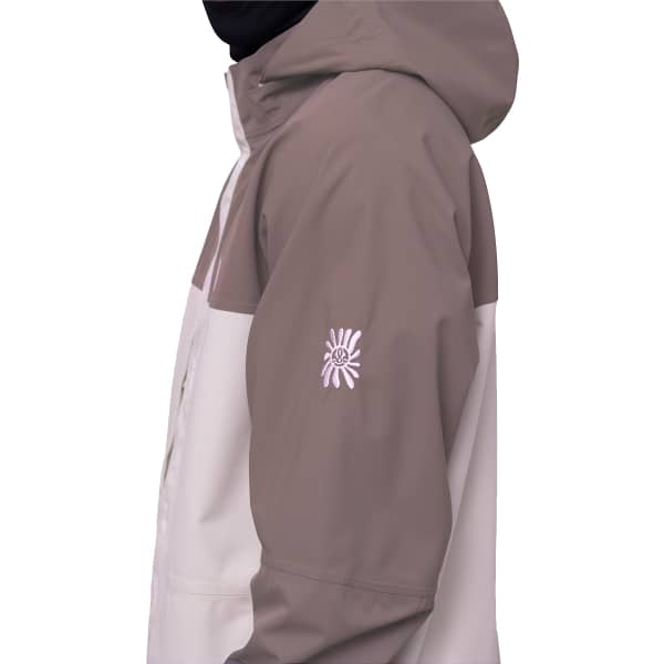 Veste snowboard 686 MENS DOJO JACKET TOBACCO/CLEAR BLACK