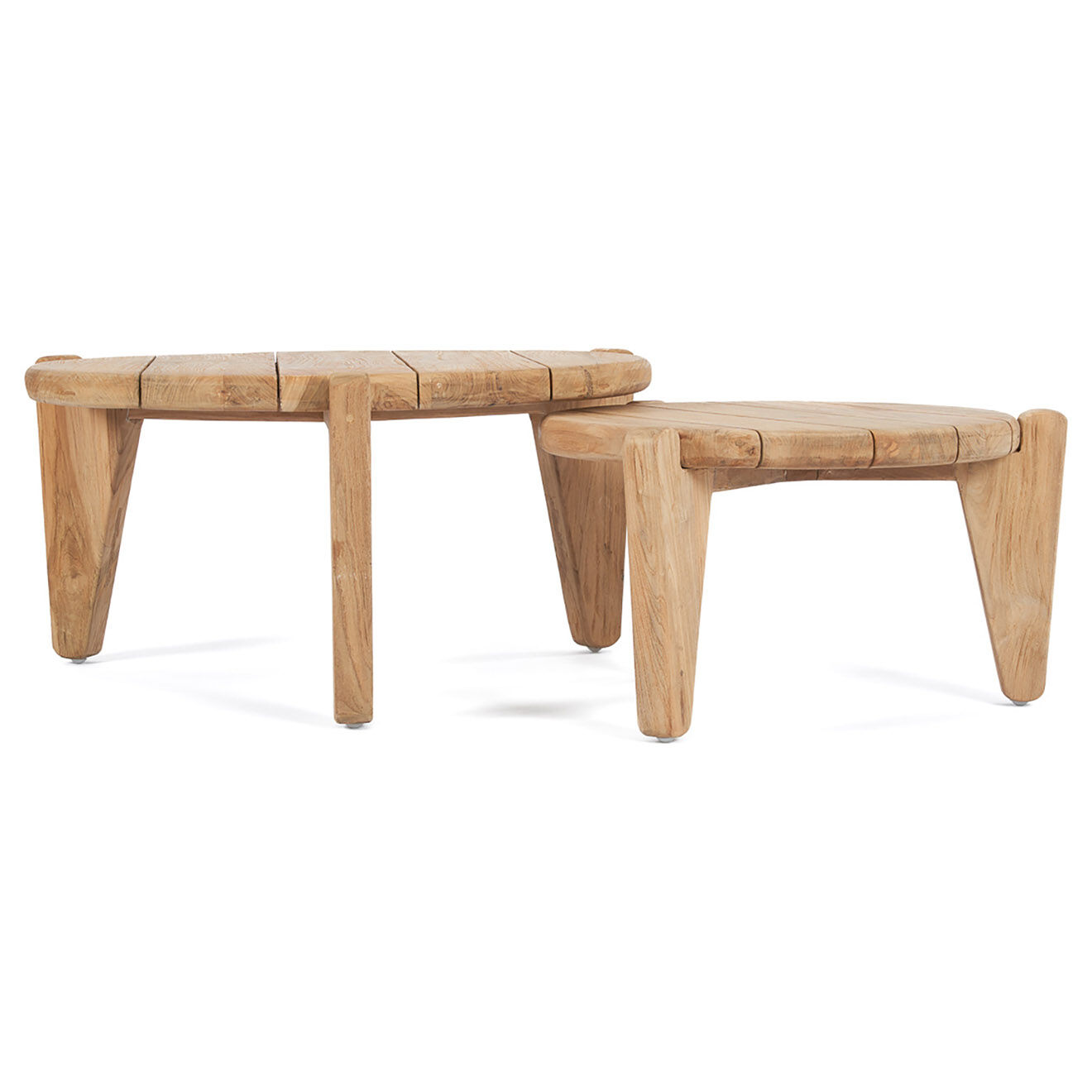 Bazar Bizar 2 Tables basses gigognes Seseh naturelle