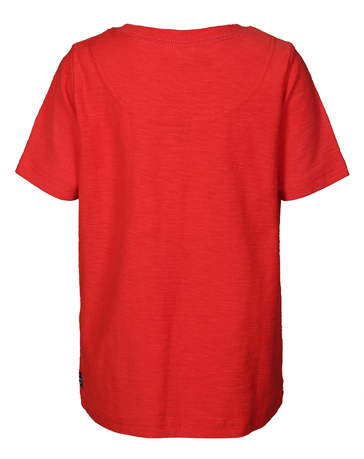 T-Shirt RAY RED FISH – GLOW IN THE DARK in rot