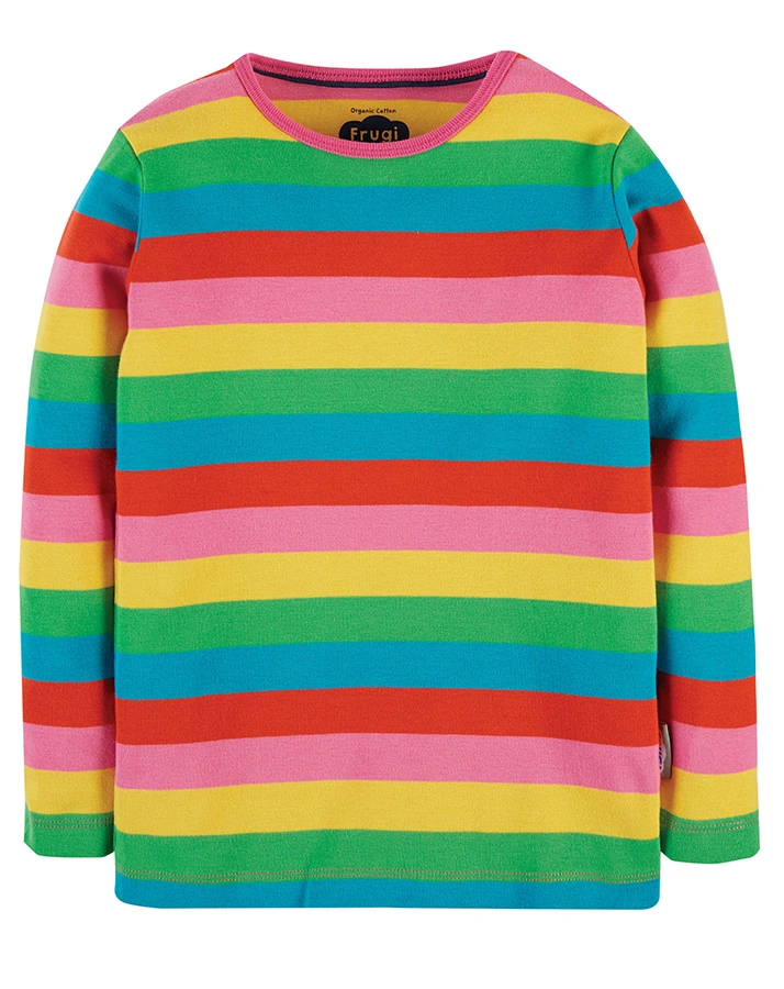 Langarmshirt FAVOURITE  RAINBOW STRIPE in bunt