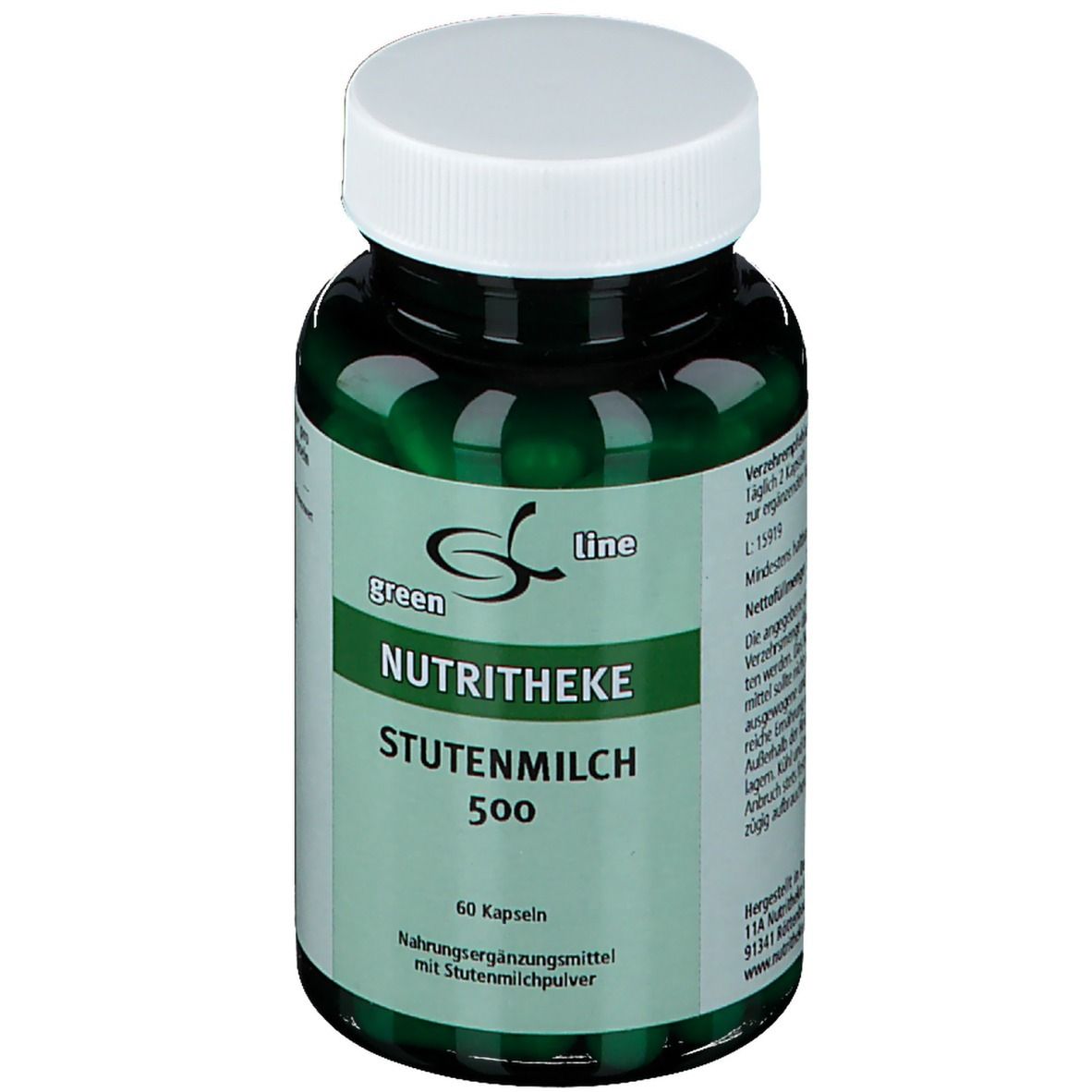 green line NUTRITHEKE Stutenmilch 502