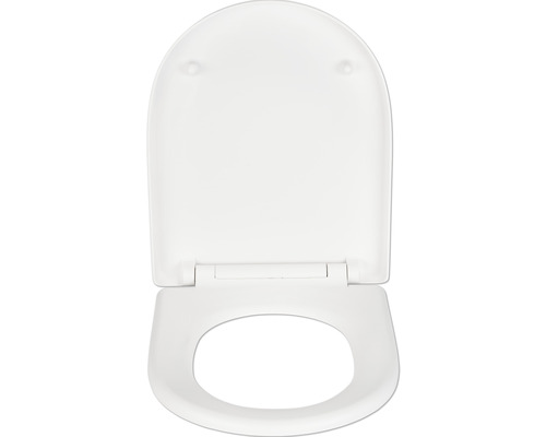 Wenko Exclusive No. 3 toiletzitting met soft-close mechanisme, mat wit, 24988100