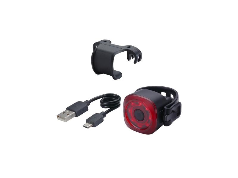 BBB Velolampe Minilight Spirit, Vorder- und Rückenlicht Beleuchtungsset für Fahrräder