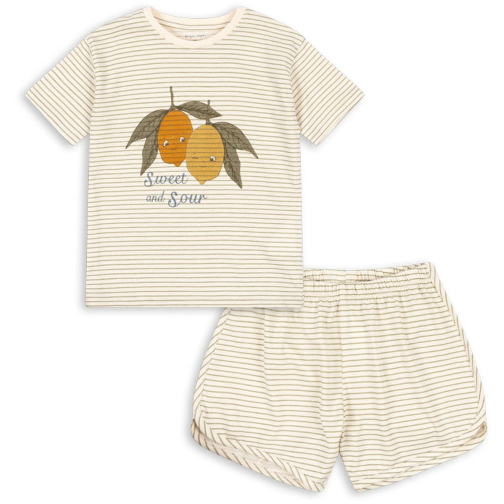 Køb Konges Sløjd Tea Stripe Famo Sæt GOTS