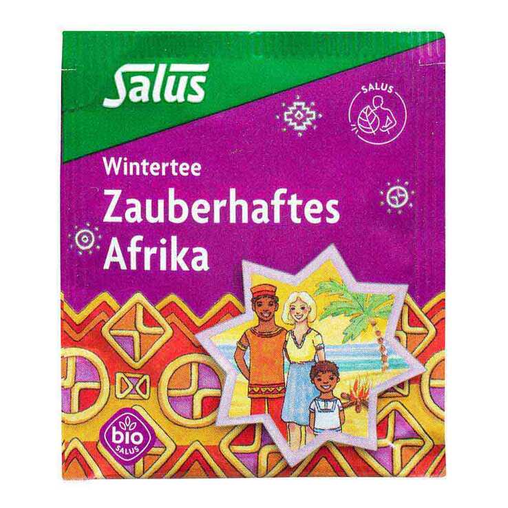 Zauberhaftes Afrika Kräutertee Bio Salus Fbeutel , 15 St