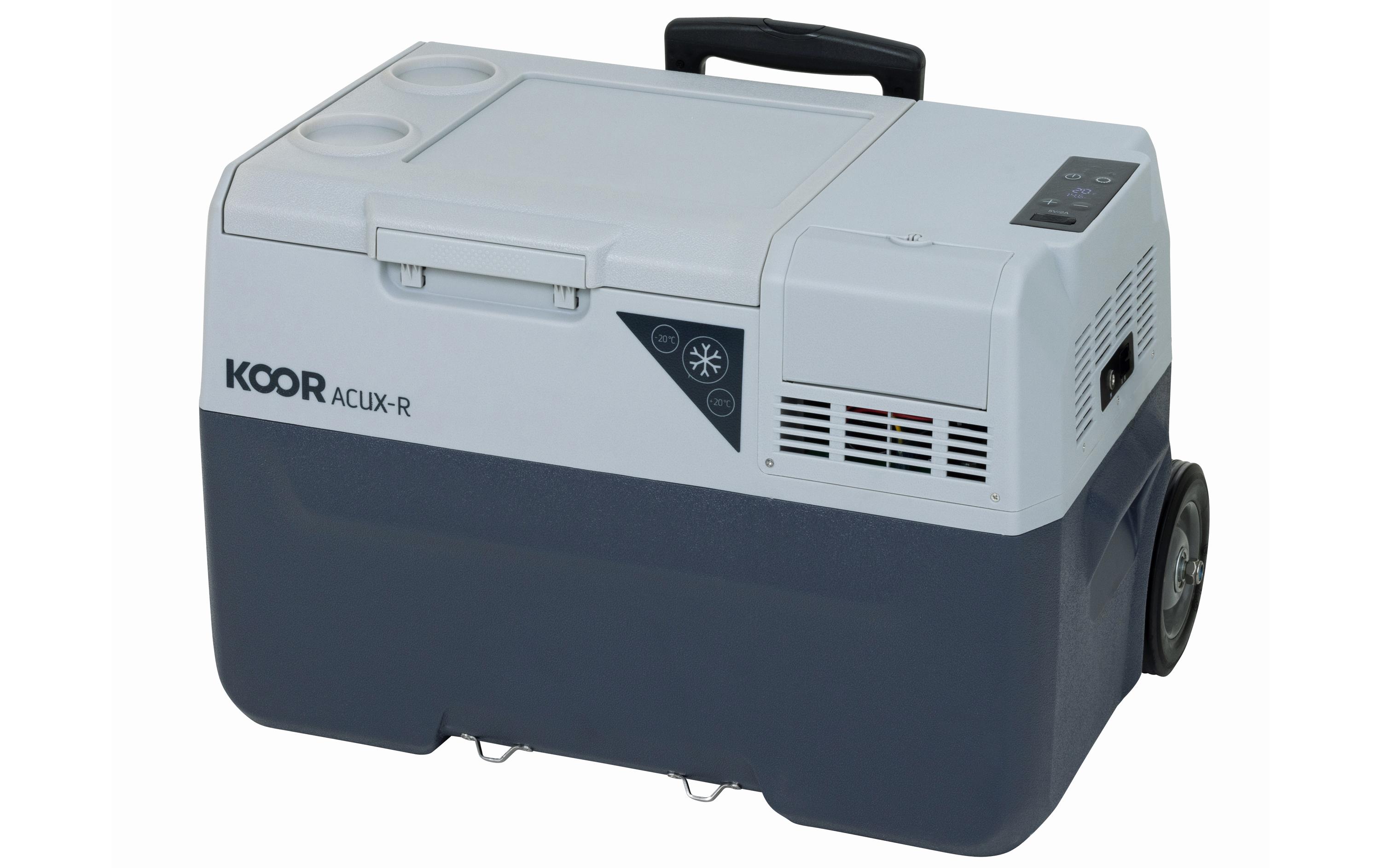 Kompressor-Kühlbox ACUX-R 30 mit Akku<br>Mobile Kühl- und Gefrierbox in einem