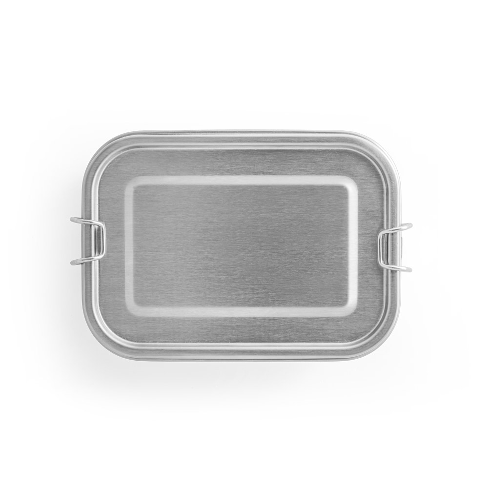hi!dea 94277 - Lunch Box. Boîte hermétique robuste en acier inoxydable (90% recyclé) 750 mL