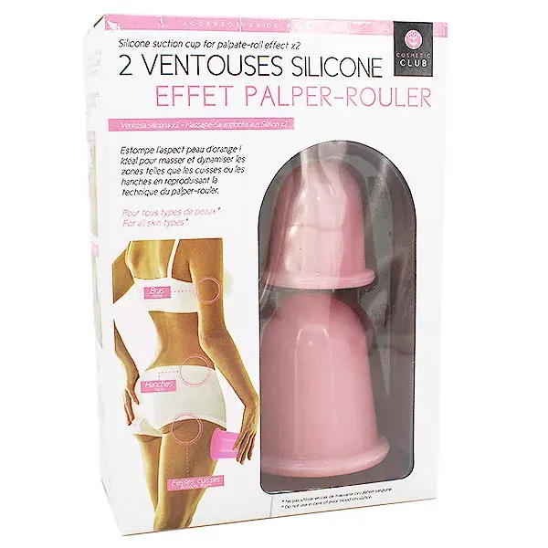 Ventosas de silicone com efeito de rolamento e pinçamento - Modelos pequenos e grandes