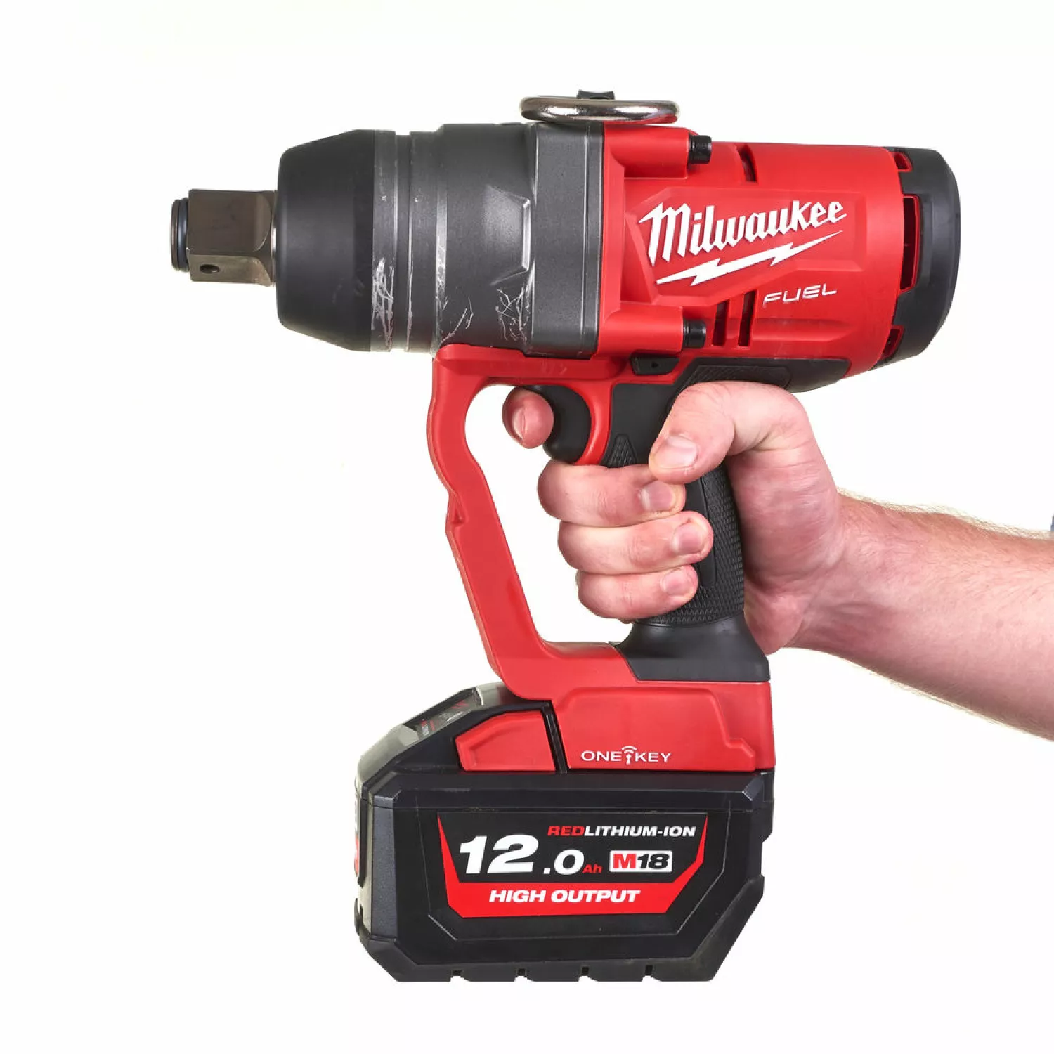 Milwaukee M18 ONEFHIWF1-0X One-Key 18V Li-Ion accu slagmoersleutel body in HD-Box - 2033Nm - koolborstelloos