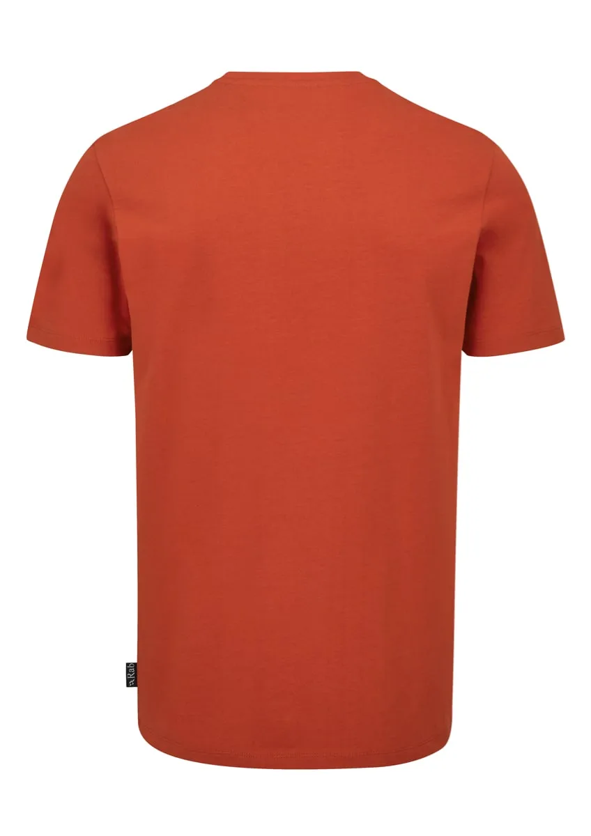 Rab Basecamp Logo Tee Red Clay