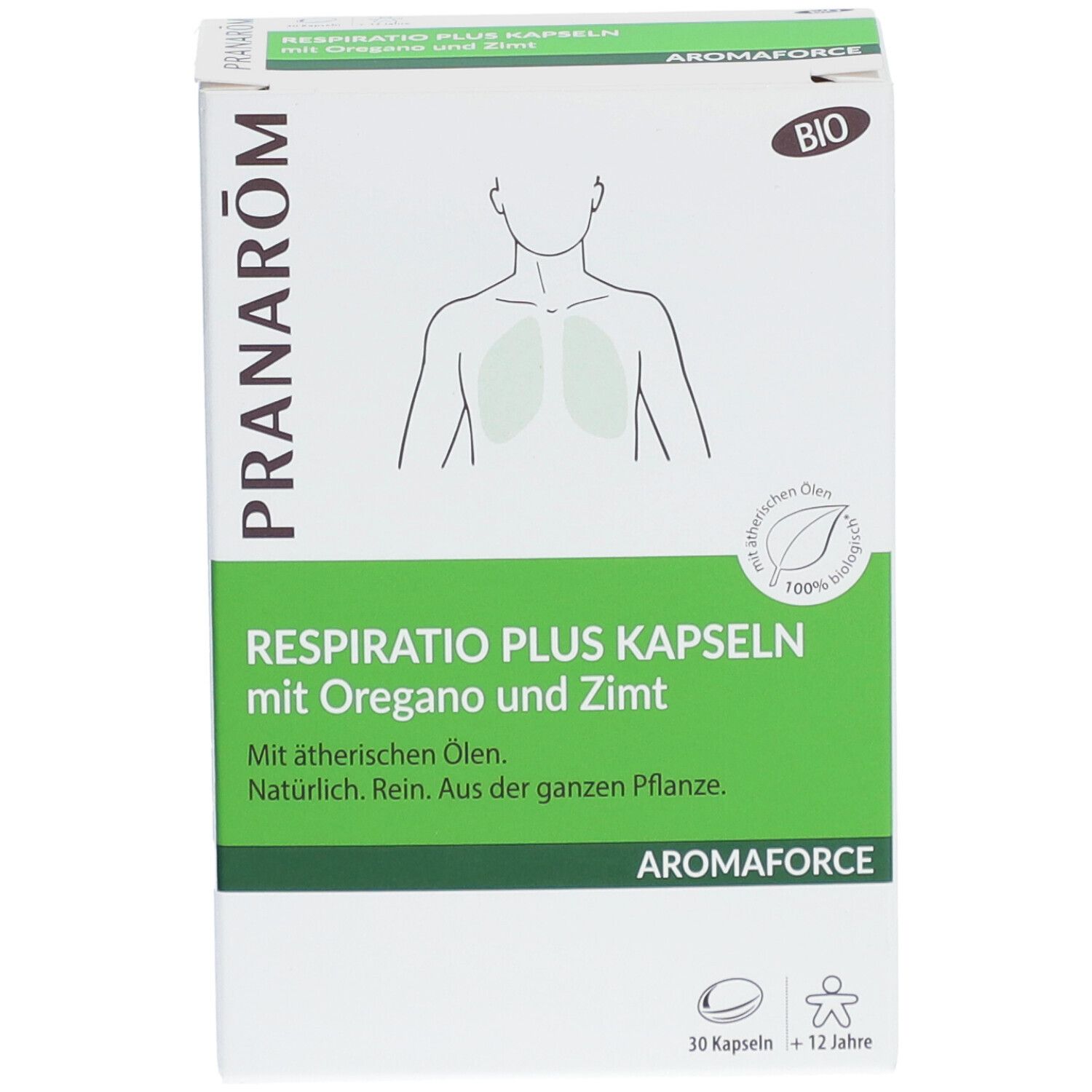 PRANAROM RESPIRATIO PLUS KAPSELN mit Oregano und Zimt