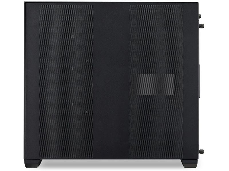 Lian Li PC-Gehäuse O11 Air Mini Schwarz Schwarzer Midi-Tower mit modularer Rückwand und Sichtfenster