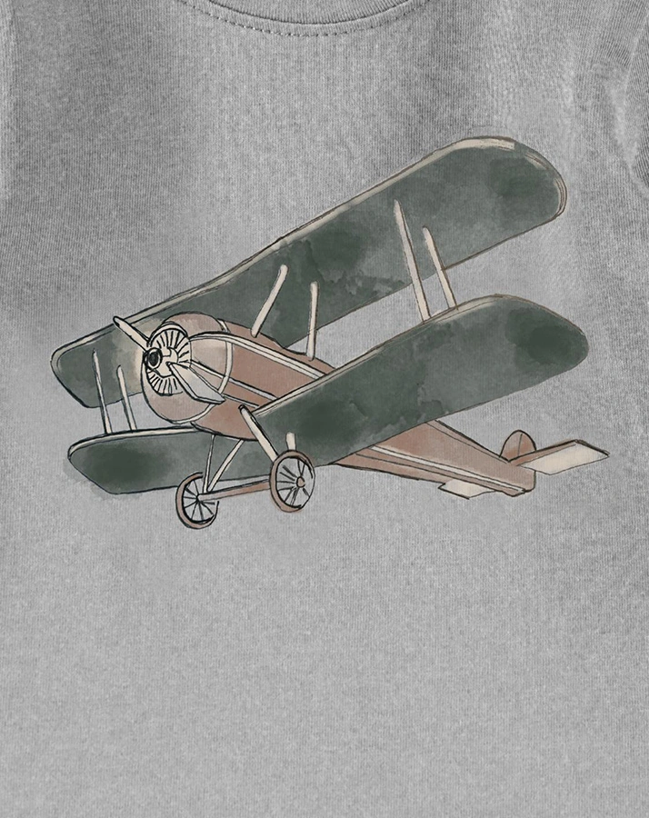 Langarmshirt NBMSKJALM in grey melange