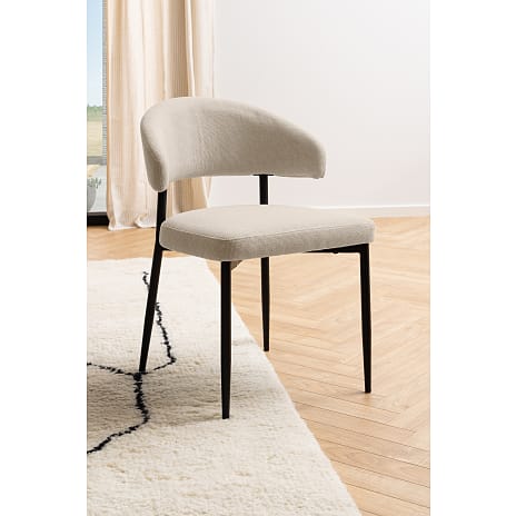 Edina spisebordsstol - beige
