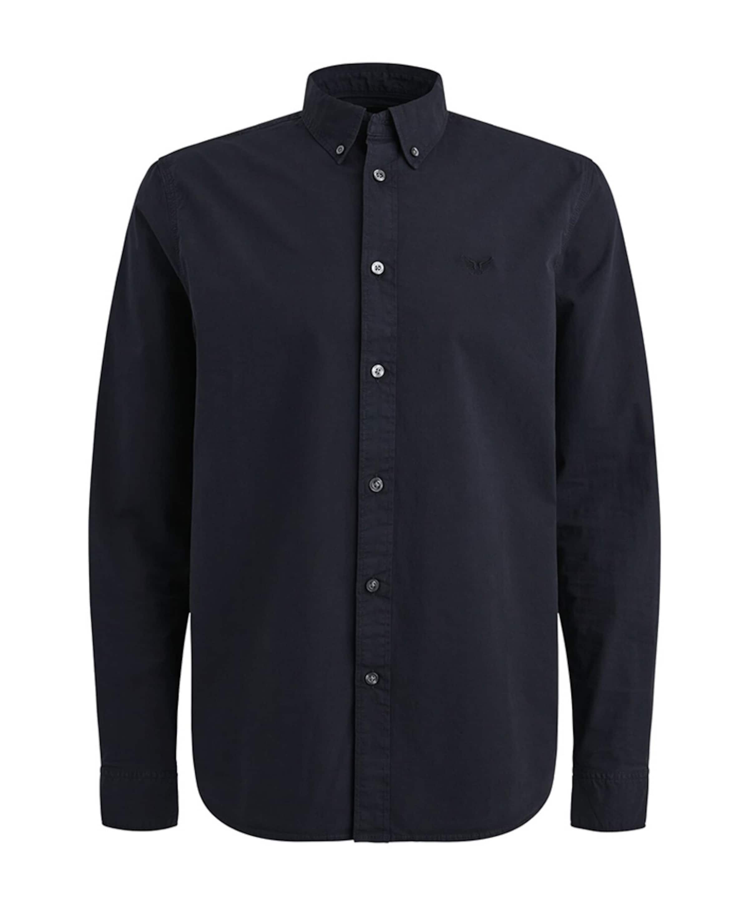 PME Legend Heren overhemd lange mouw blauw