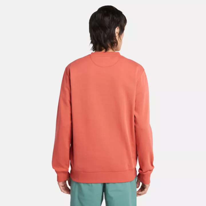 Sweat à col rond et logo Est. 1973 pour homme en orange