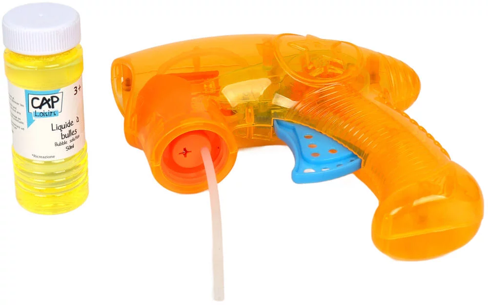 PISTOLET A BULLES LUMINEUX