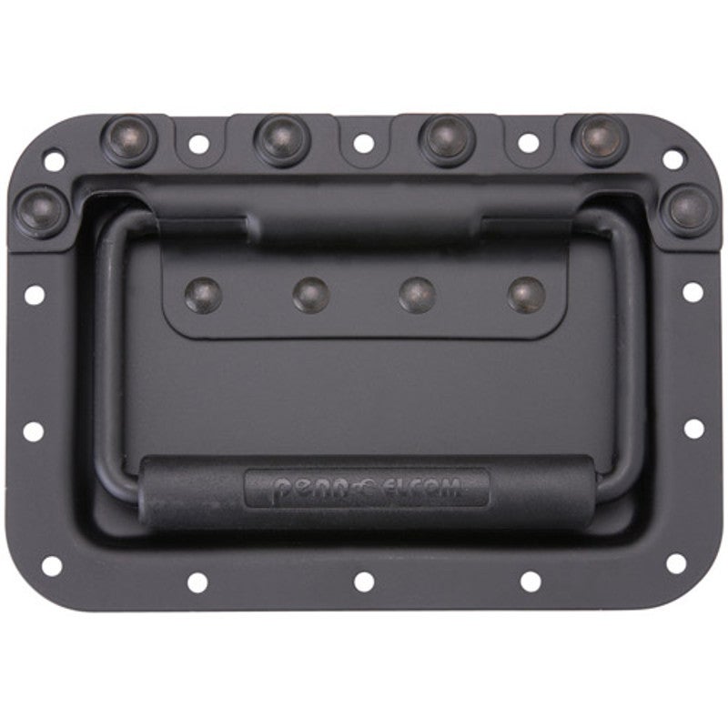 Penn Elcom groot inbouwhandgreep, 10 mm, zwart