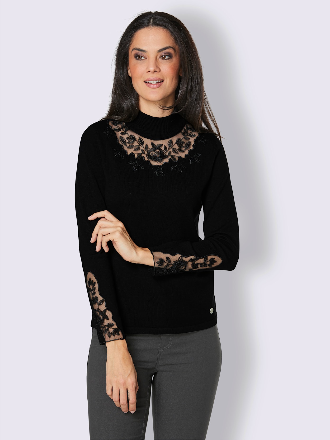 Pull en soie et coton mélange de soie de qualité