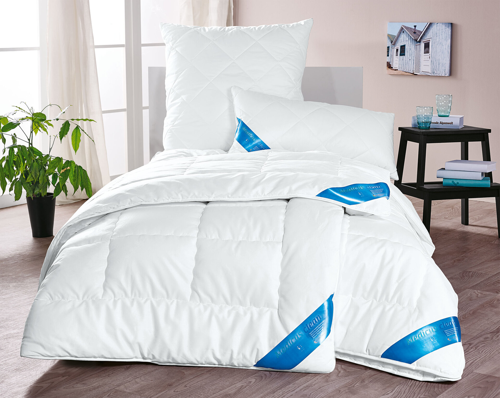 Schlafmond Einziehdecke MEDICUS CLEAN 200 x 200 cm 1330 g