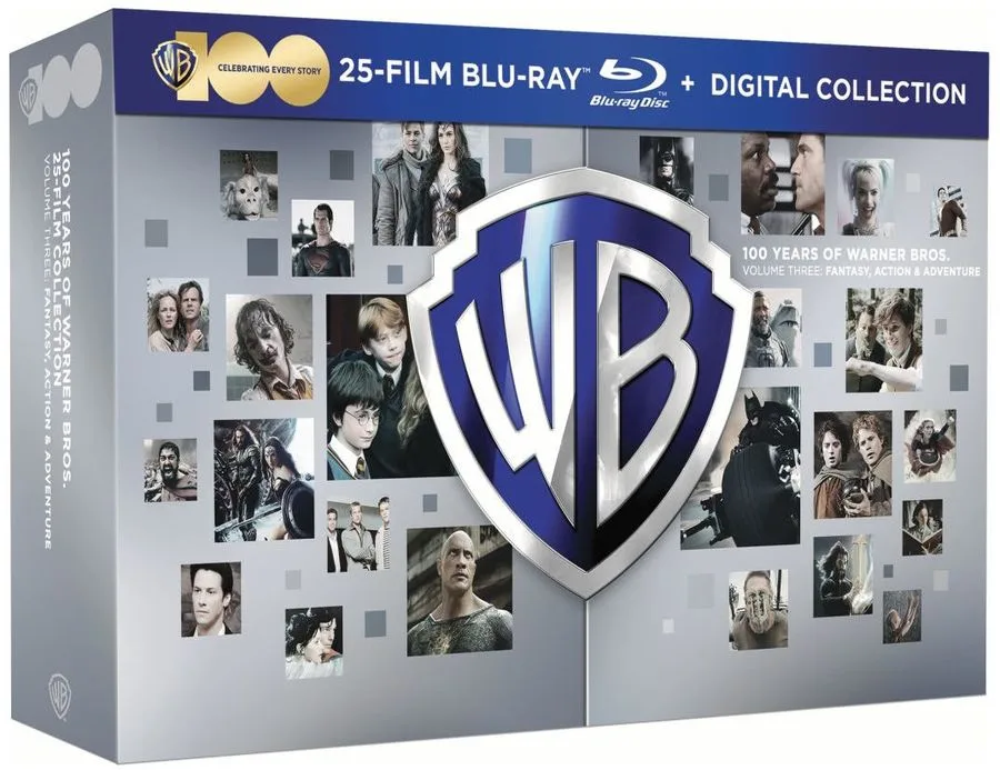 100 Ans Warner Coffret Volume 3 : Drames et Thrillers (25 blu-ray) Disques Blu-ray films
