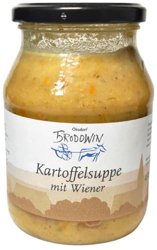 Ökodorf Brodowin BIO Kartoffelsuppe mit Einlage