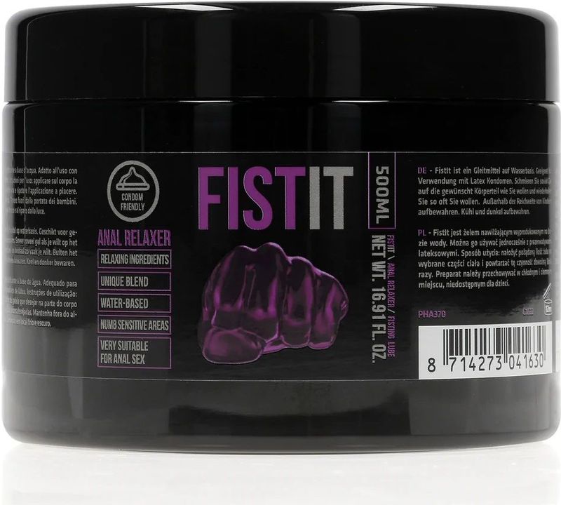Fist It -Anal Relaxer Anaal Ontspannings Glijmiddel  - 500ml