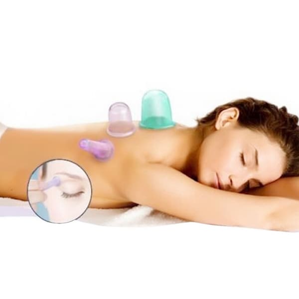 Koppning 4Pack - Vakuumkopper for massasje / cellulitbehandling