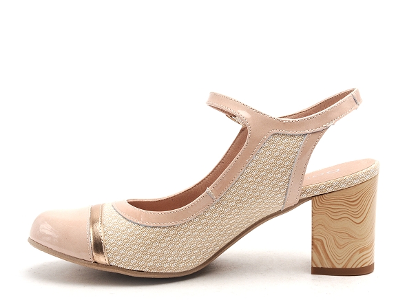 Dorking escarpins femme rodin d8742 rose