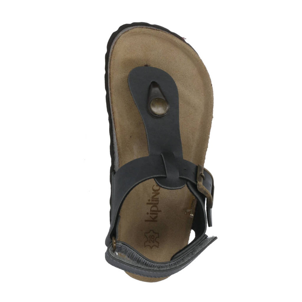 Kipling Juan 3sandalen donkergrijs