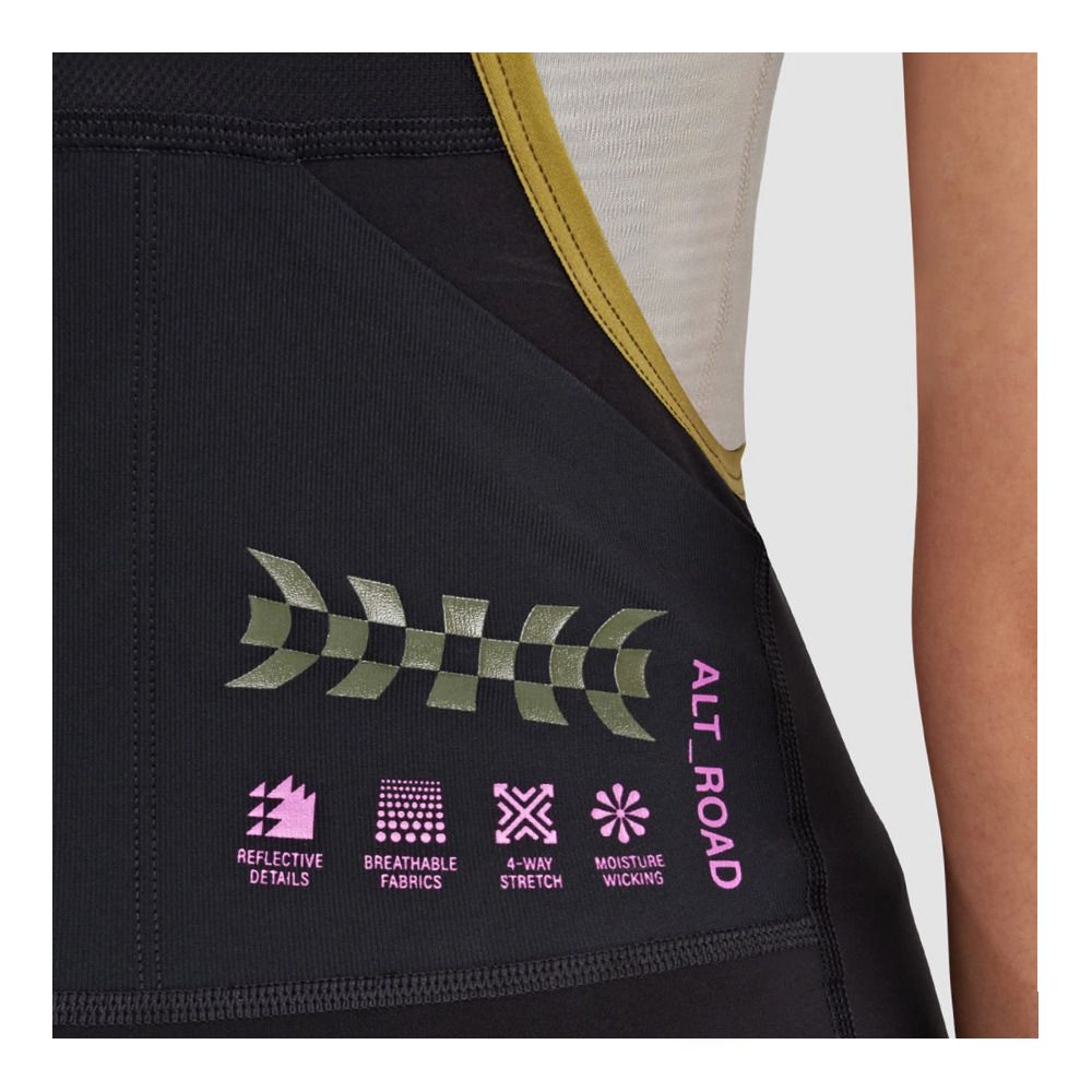 Maap ALT ROAD CARGO BIB - Cuissard À bretelles Femme black