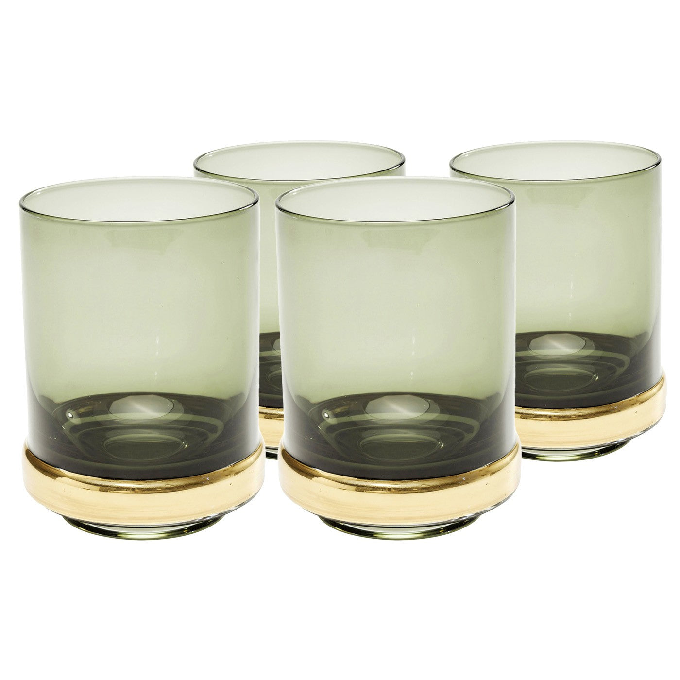 Waterglazen Innocent Smoke (4|Set) Kare Design