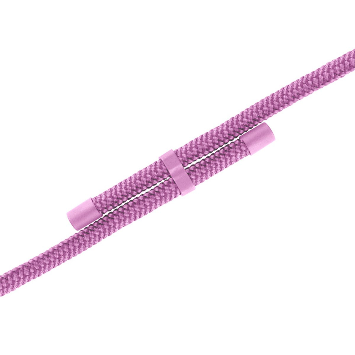 (by Just Elegance) iPhone 14 Pro PopGrip 3in1 Necklace Gummi Hülle   Handykette (150cm)   PopSockets (30146) - Pastel Pink