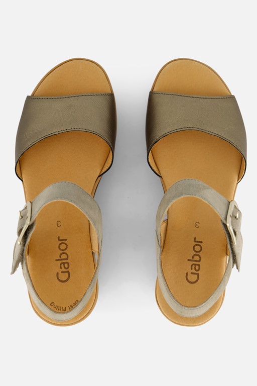 Gabor Sandalen taupe Synthetisch