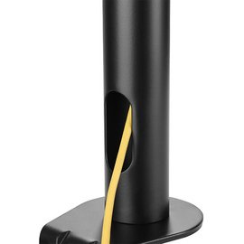 Bras support pour écran, longueur bras: 74 mm, noir