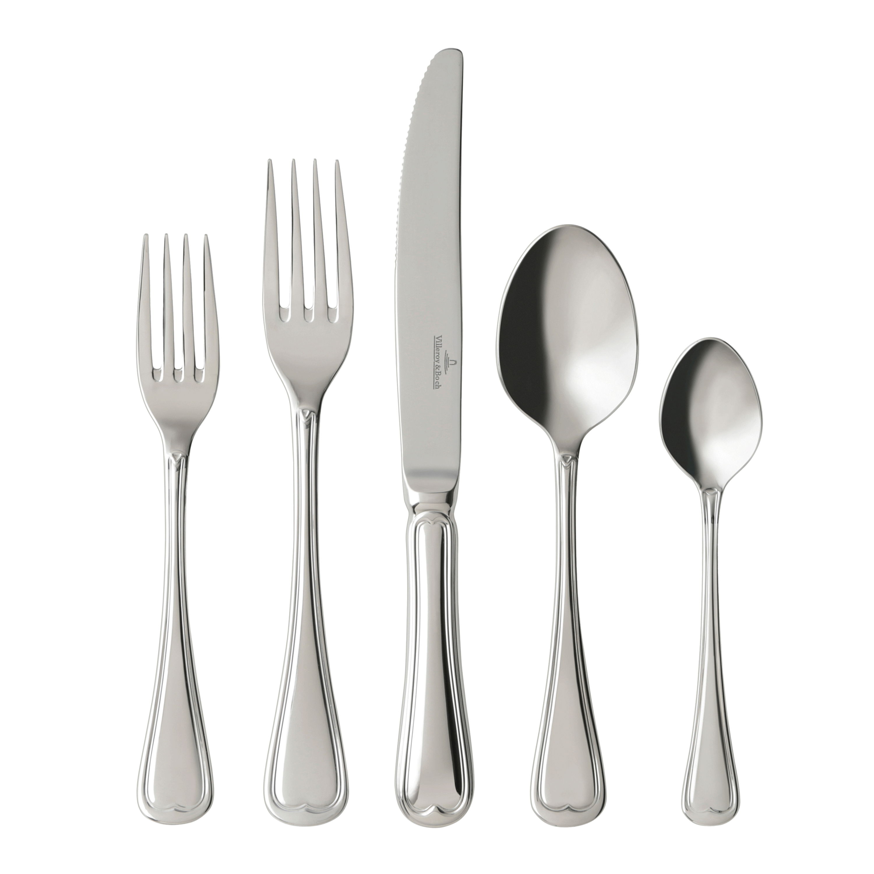French Garden 20-piece flatware set stainless steel