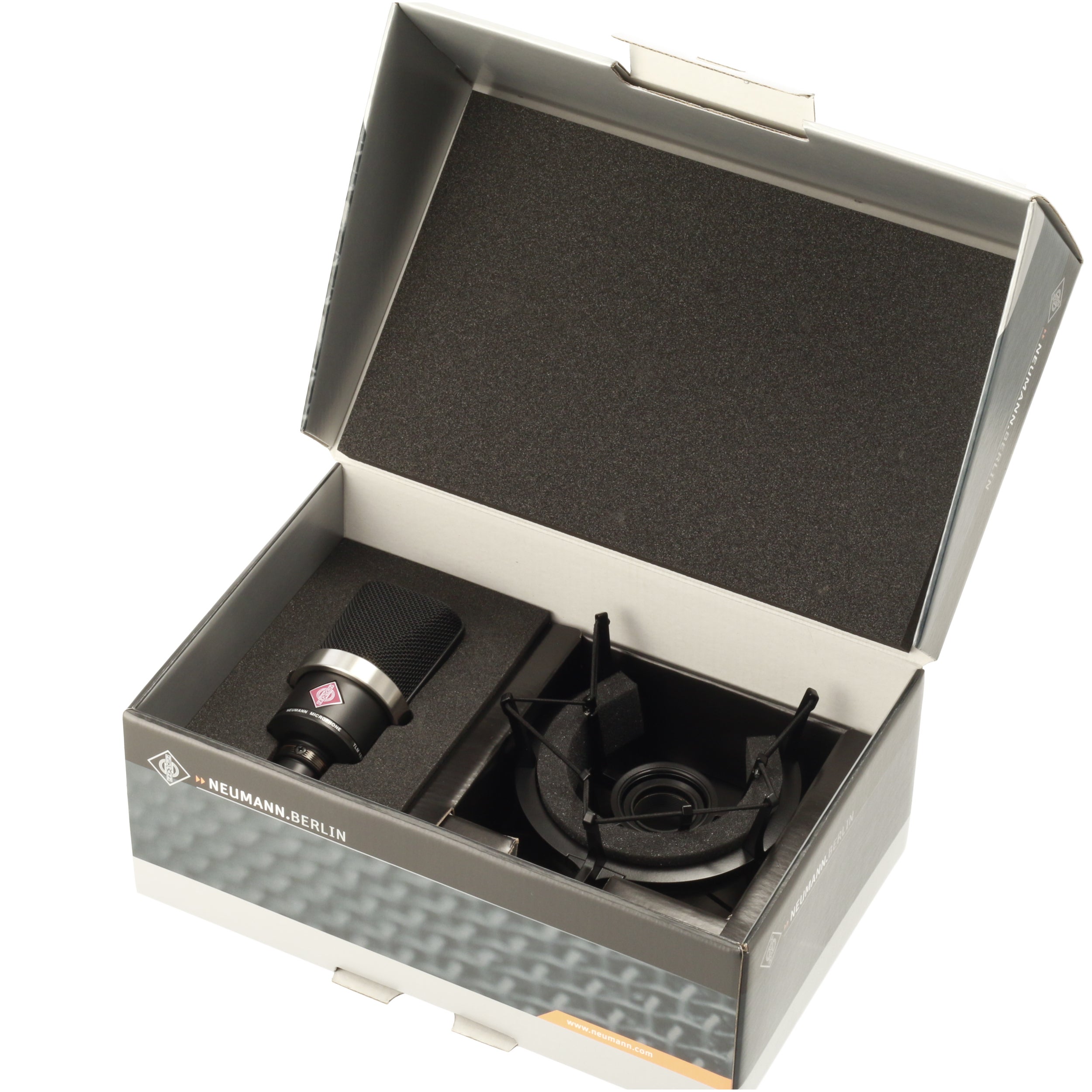 Neumann TLM 102 Studio Set microfoon + shockmount zwart