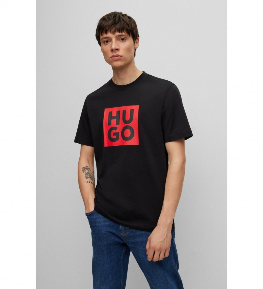 Camiseta HUGO Daltor, preta