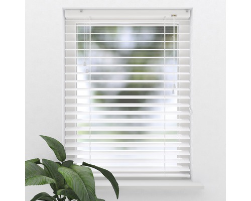 Soluna aluminium jaloezie, wit mat, 50 mm, 60x180 cm