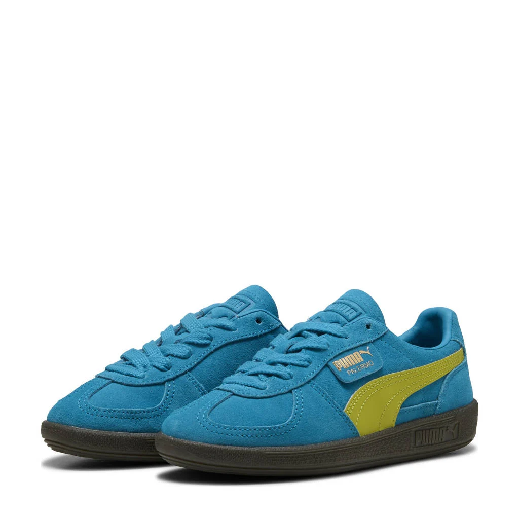 Puma Palermosneakers turquoise/limtegroen