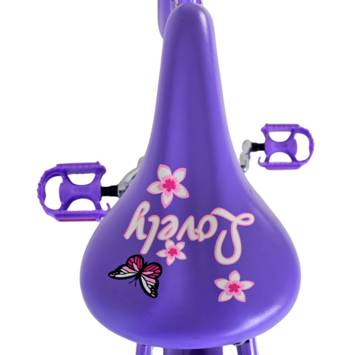 Volare Lovely kinderfiets paars wit 24 inch