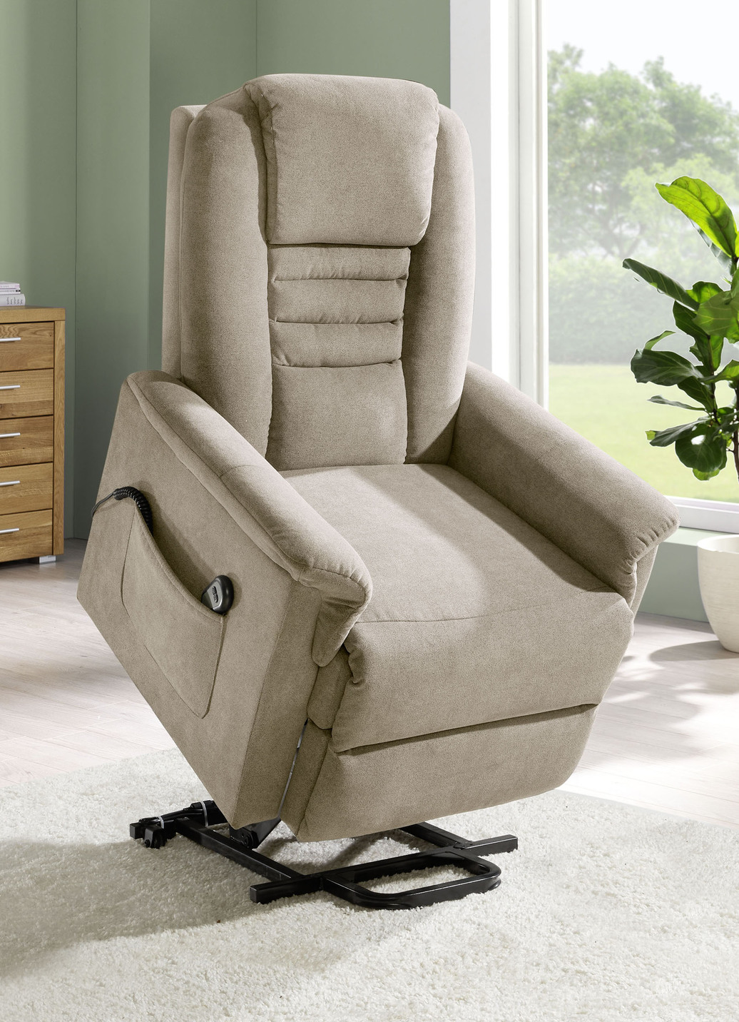 TV-Sessel mit Motor und Aufstehhilfe
