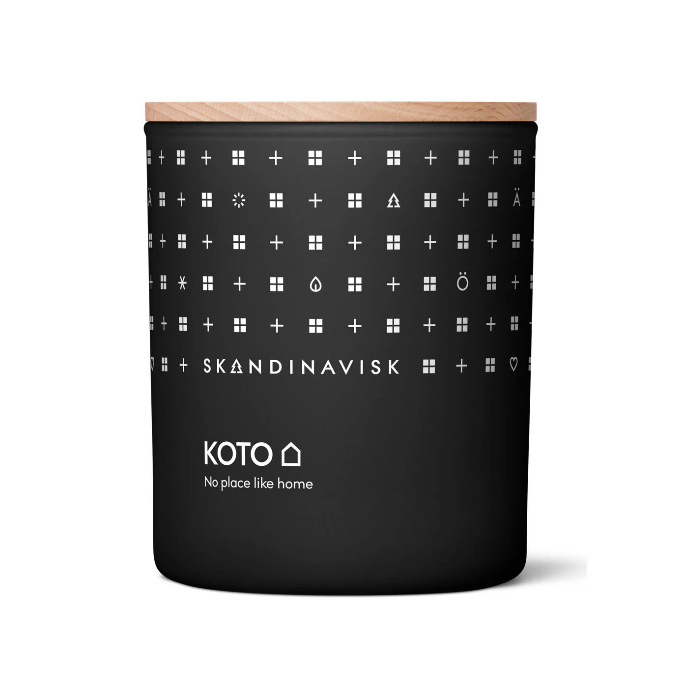 Skandinavisk  Koto duftlys, 200g. - Black